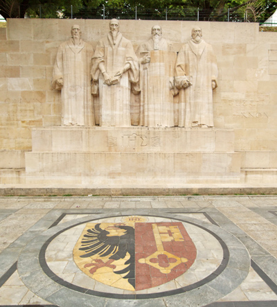 Reformation Monument in Geneva, Switzerland